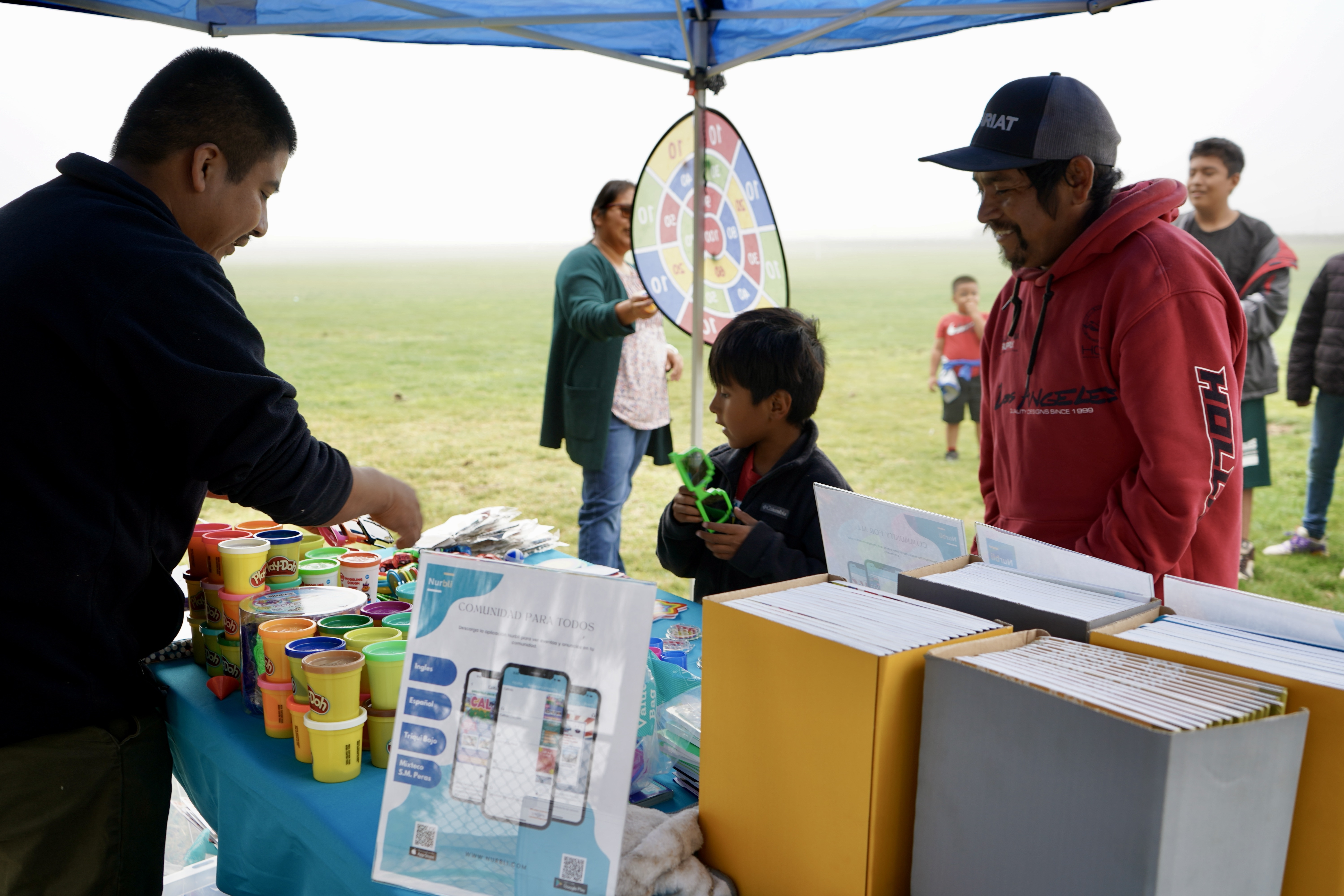 Nurbli outreach at GUSD family day